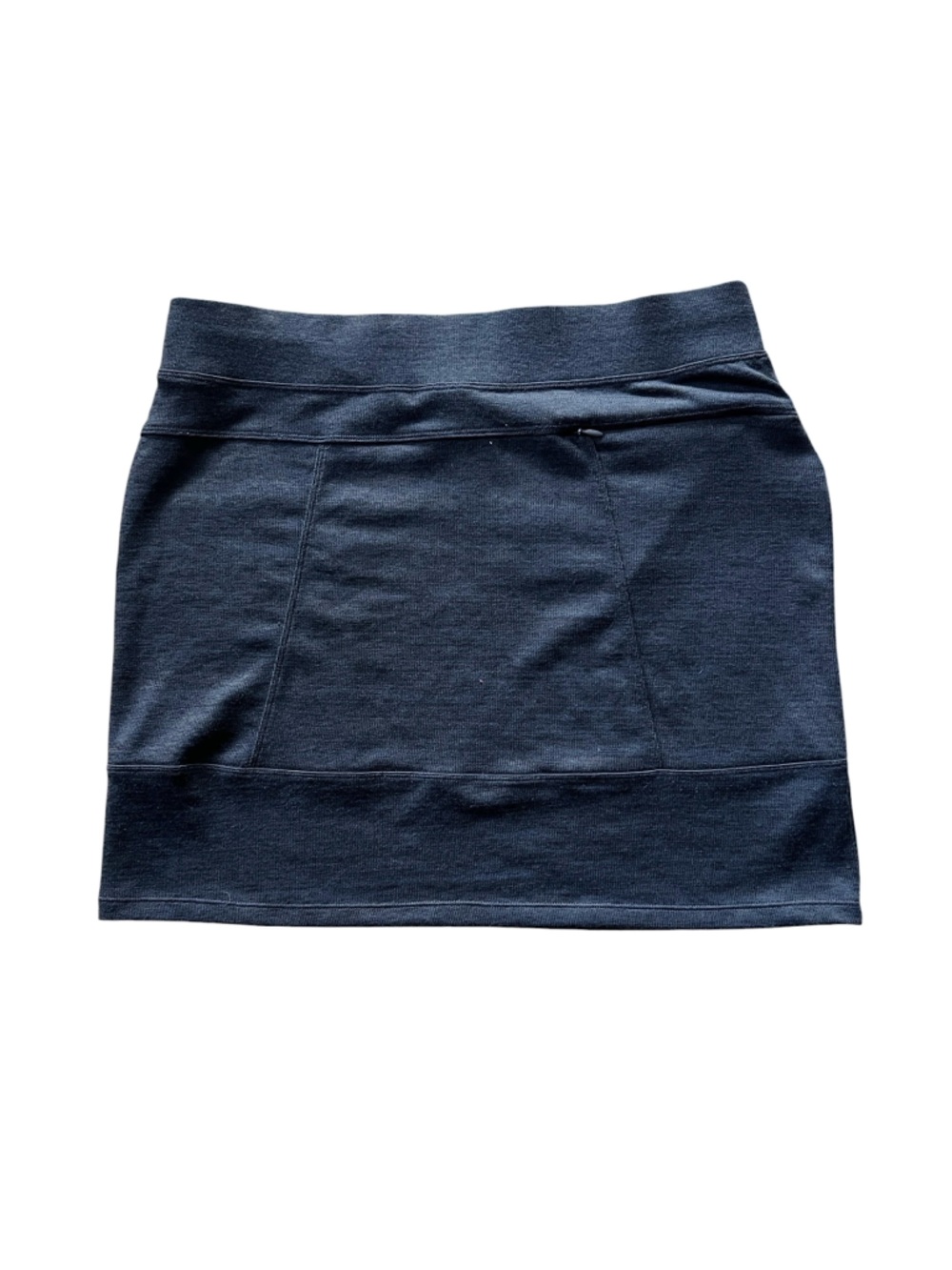 Toad & Co Intermezza Pull On Skirt Charcoal Gray Women's size MediumPockets